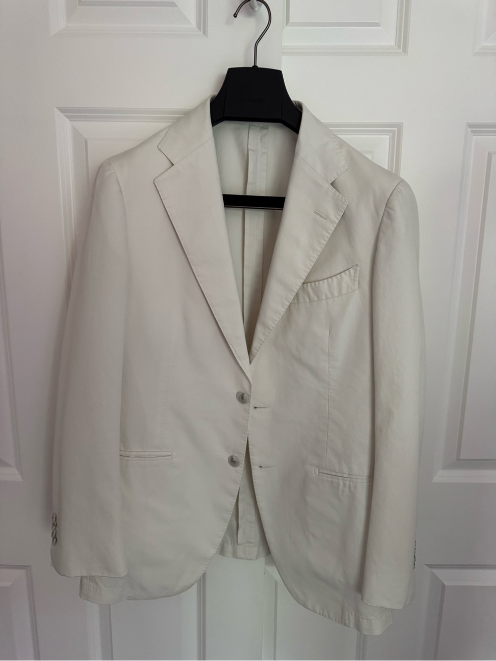Classic Men's Cream Blazer and Pants from Suit Supply